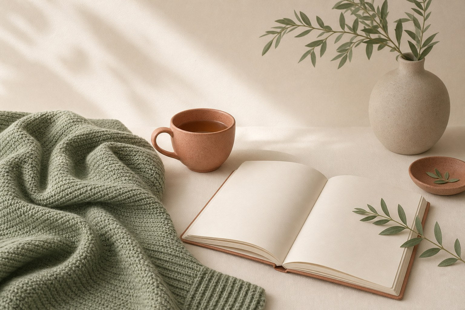 Chronic pain and the nervous system: blanket, tea and journal