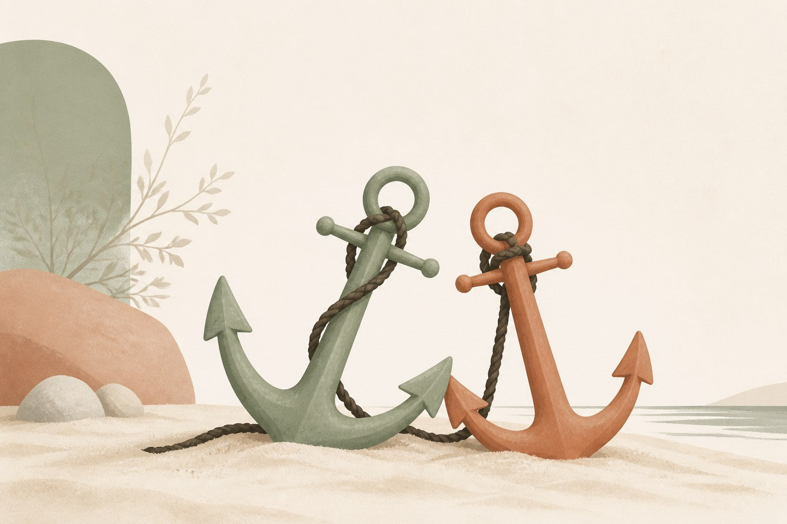 Co-regulation in relationships: two anchors side by side