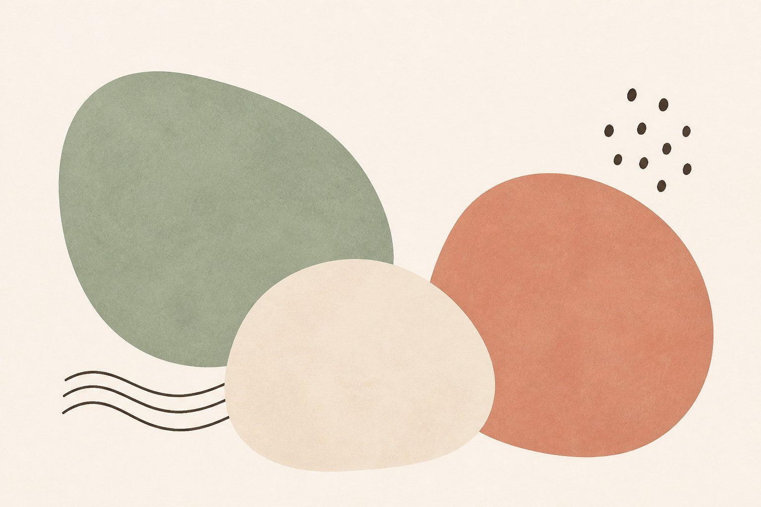 Emotional regulation activities for kids: three friendly shapes