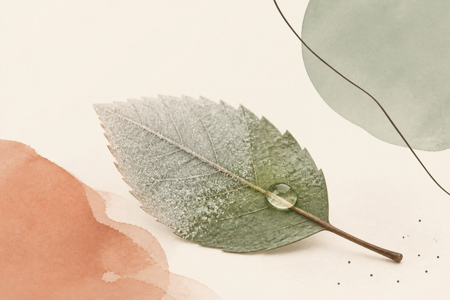 Functional freeze recovery: frosted leaf thawing