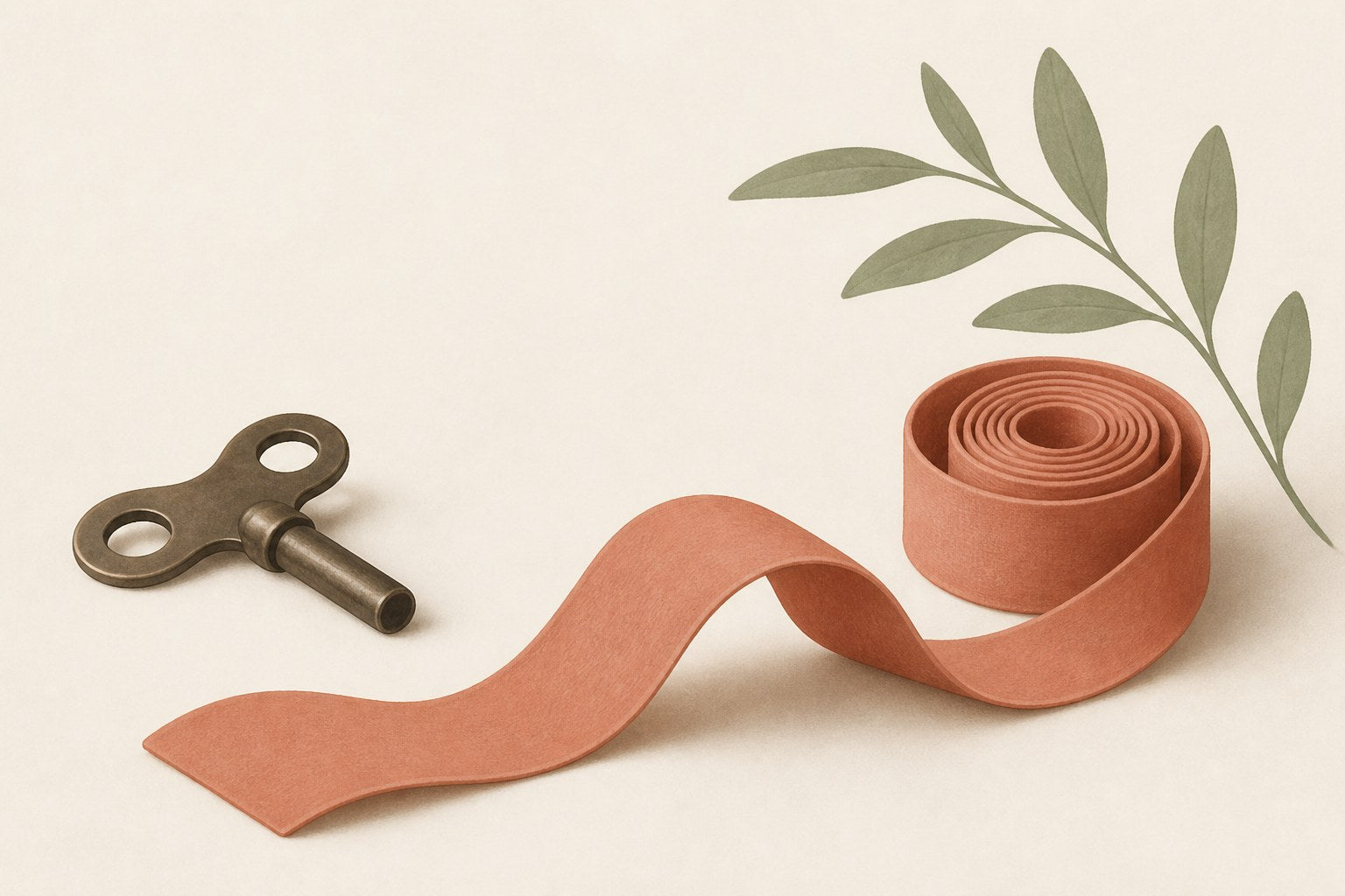Vagus nerve reset: uncoiling ribbon and key