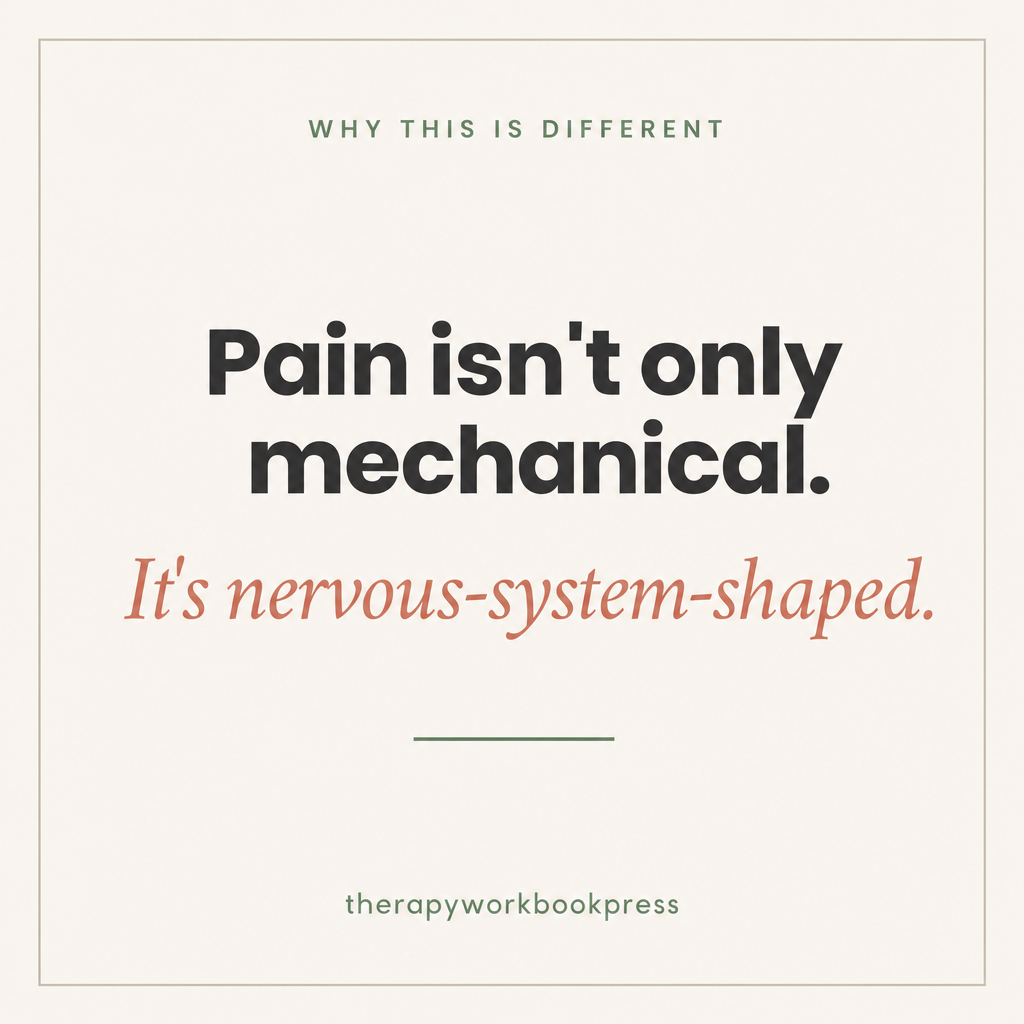 Chronic Pain & Nervous System Tracker โ 10-Page Polyvagal Workbook (PDF)