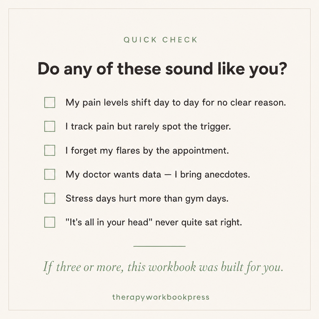 Chronic Pain & Nervous System Tracker — 10-Page Polyvagal Workbook (PDF)