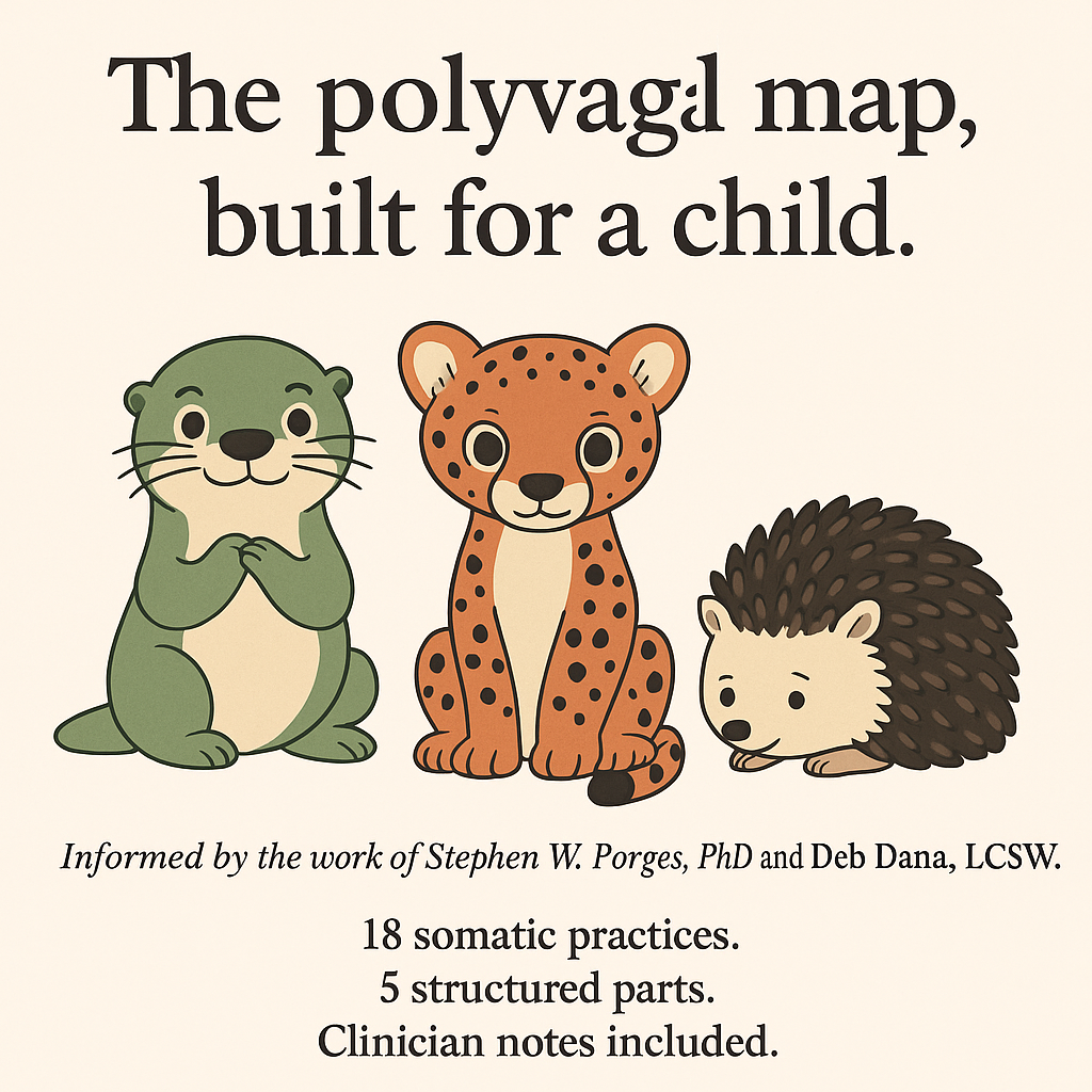 Three Friends Inside — A Polyvagal Workbook for Kids (Ages 6–11) | Nervous System Regulation for Meltdowns, Shutdown & Big Feelings
