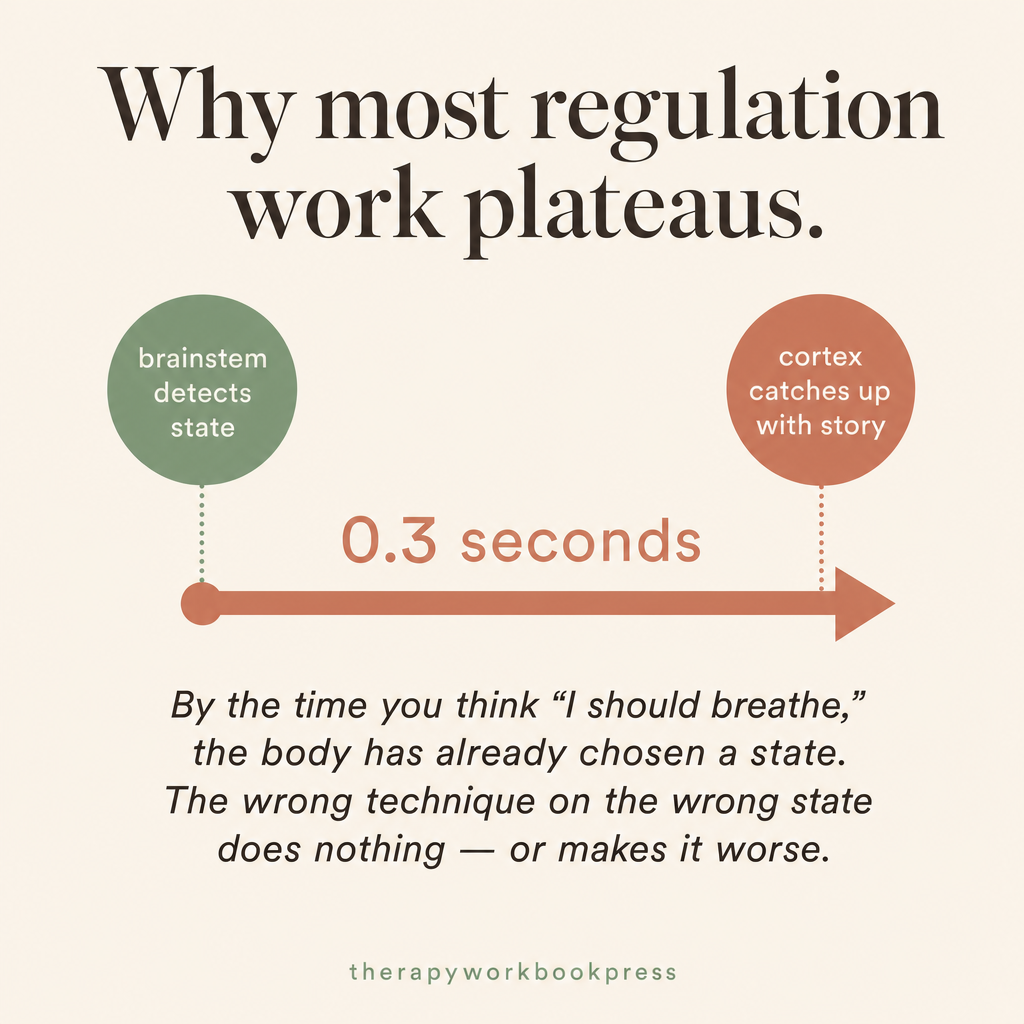 Nervous System Regulation Workbook: Map Your State, Then Choose the Tool