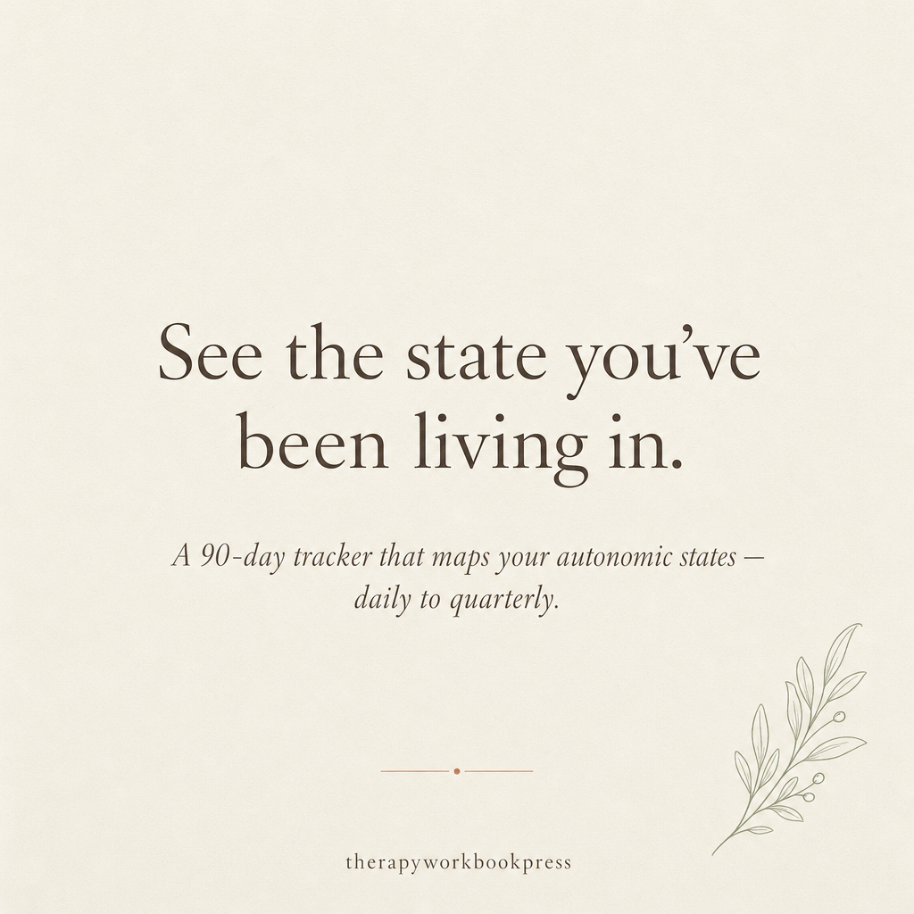 Nervous System State Tracker — A 90-Day Polyvagal Map of Your Autonomic States (Printable PDF)
