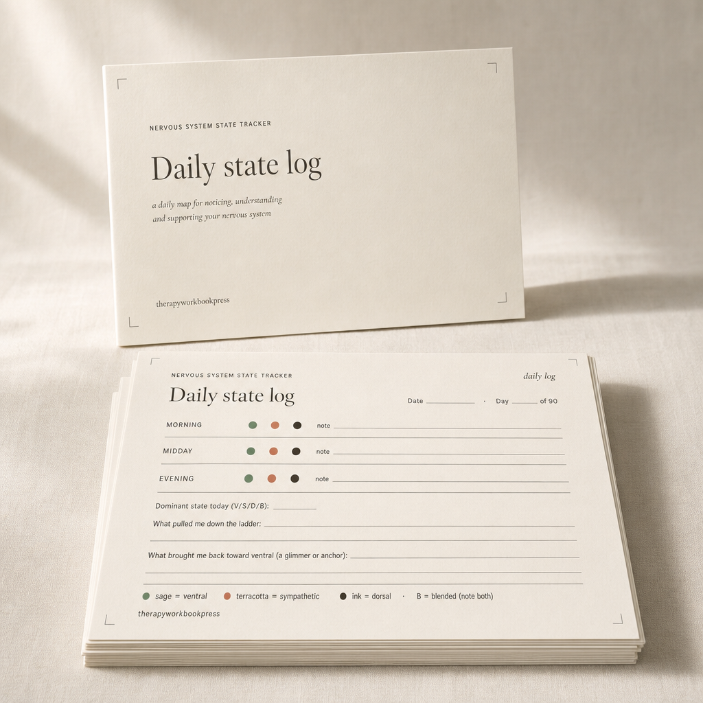 Nervous System State Tracker — A 90-Day Polyvagal Map of Your Autonomic States (Printable PDF)